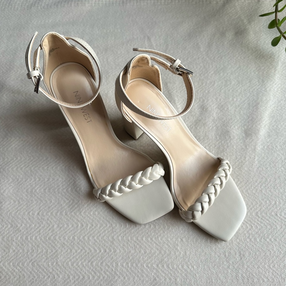 Nine West braided Heels